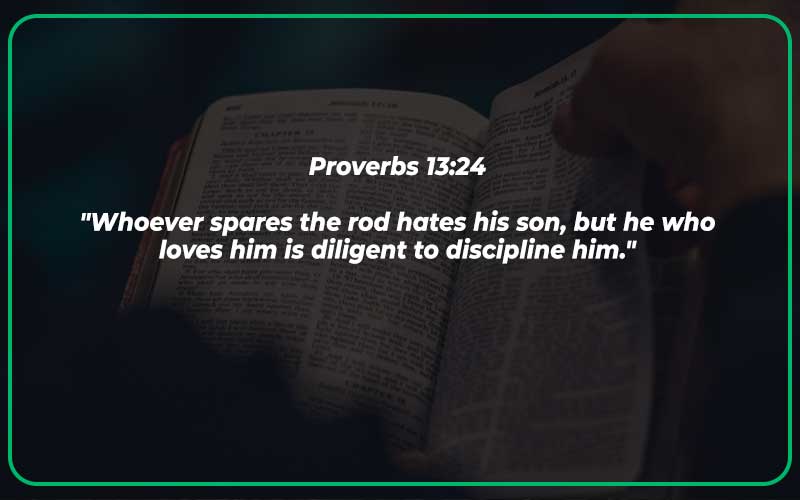 Proverbs 13:24