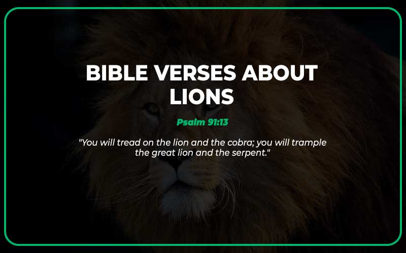 Bible Verses About Lions
