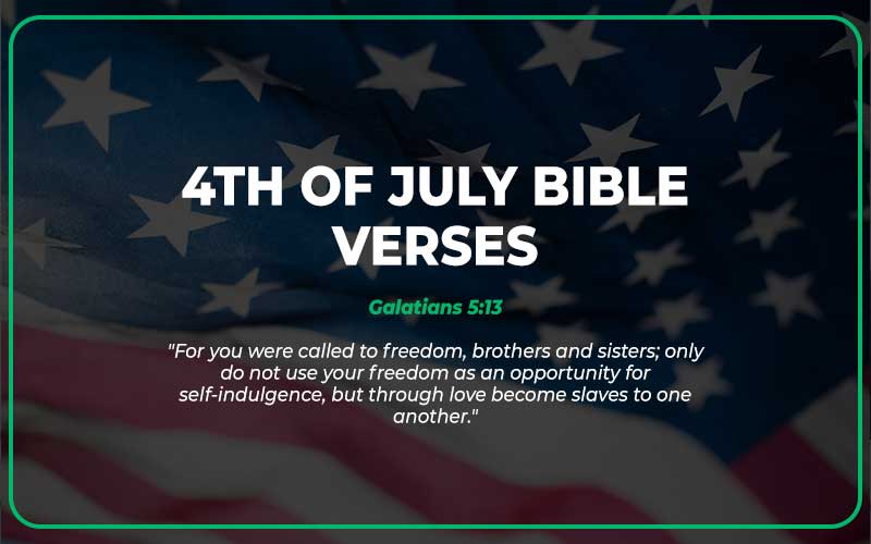 4th of July Bible Verses