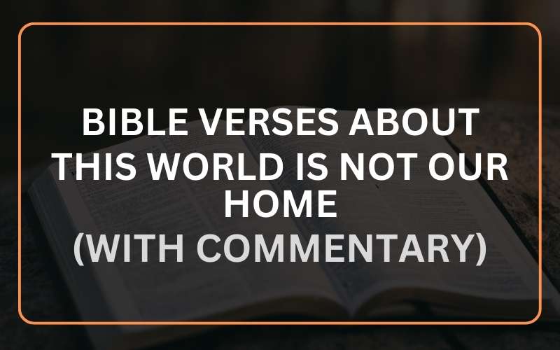 This World Is Not Our Home