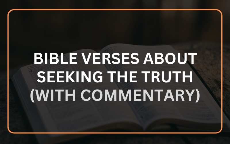 Bible Verses About Seeking the Truth
