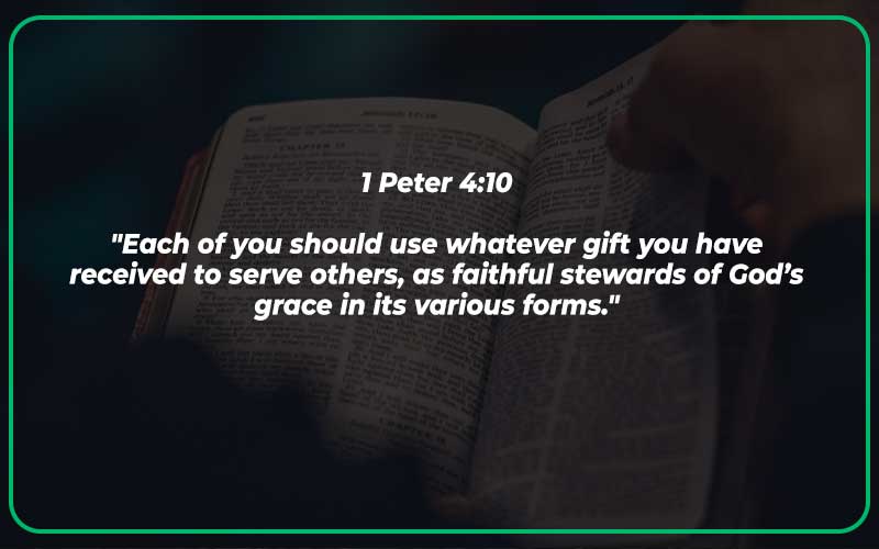1 Peter 4:10
