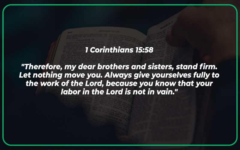 Bible Verses About Accomplishment