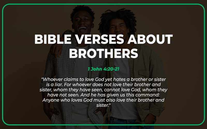 Bible Verses About Brothers