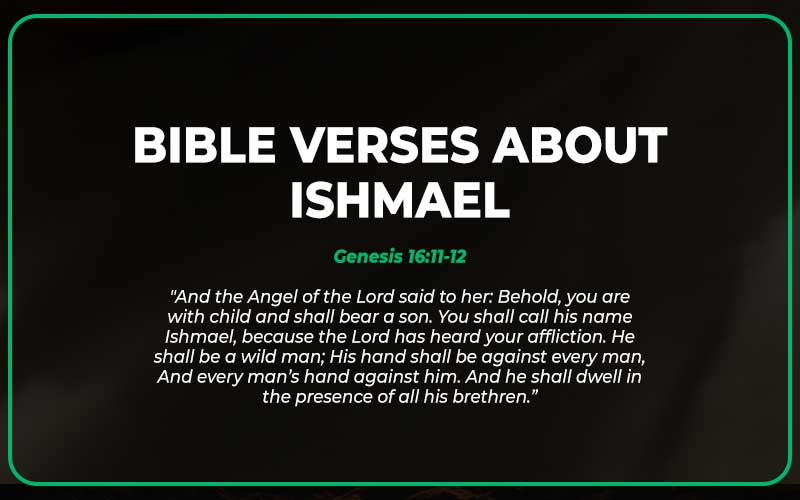 Bible Verses About Ishmael