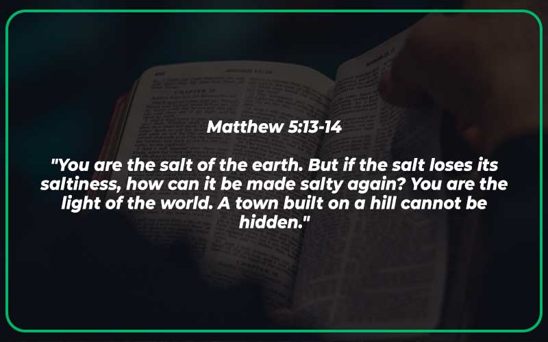 Matthew 5:13-14