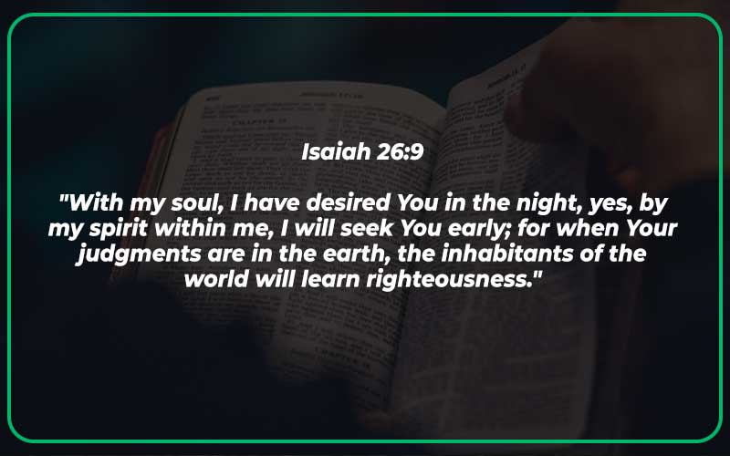 Bible Verses about The Spirit of Man