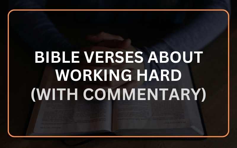 Bible Verses About Working Hard