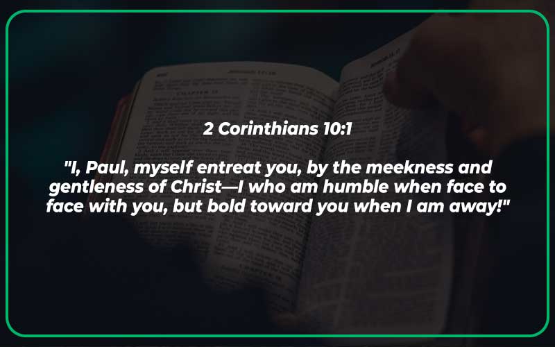2 Corinthians 10:1