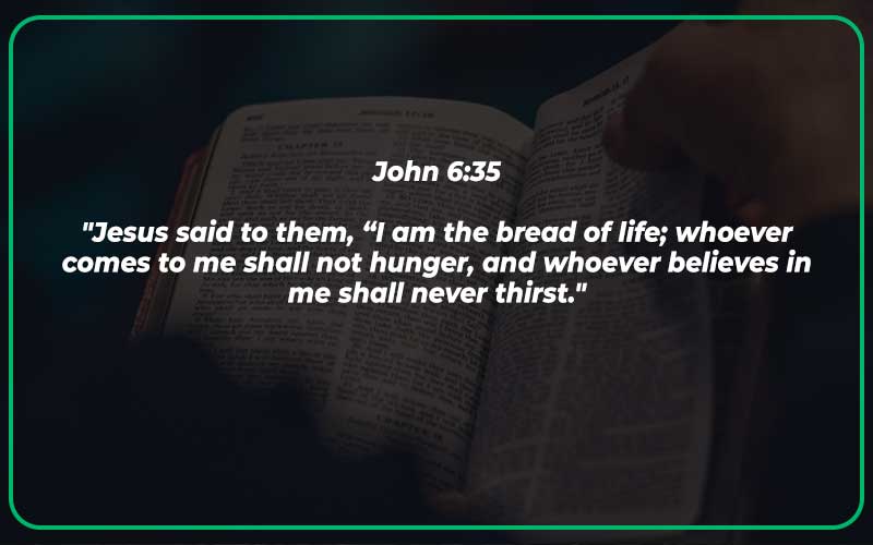 Bible Verses About Food