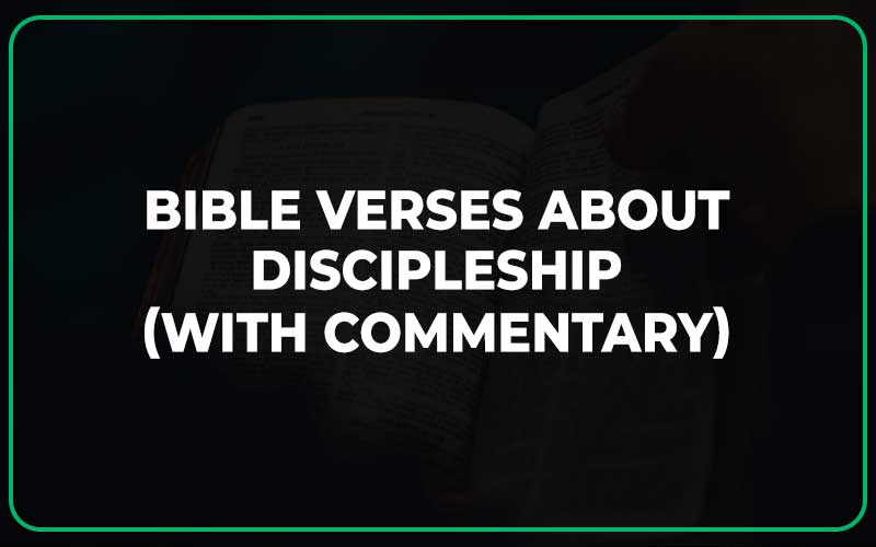 Bible Verses About Discipleship