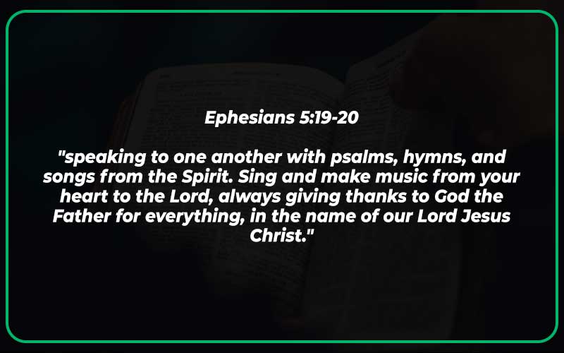 Bible Verses About Music