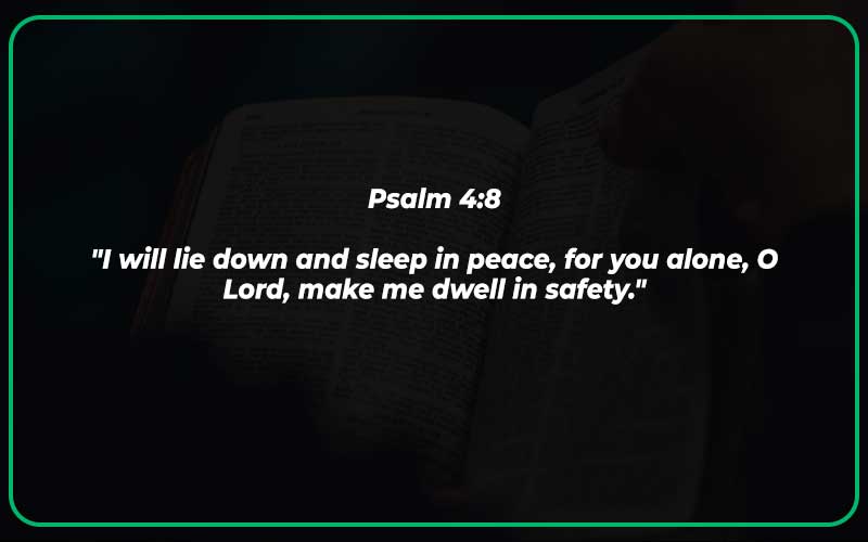 Bible Verses About Peaceful Sleep