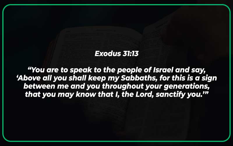 Exodus 31:13