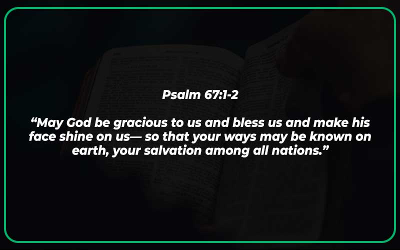 Bible Verses About Sending a Blessing