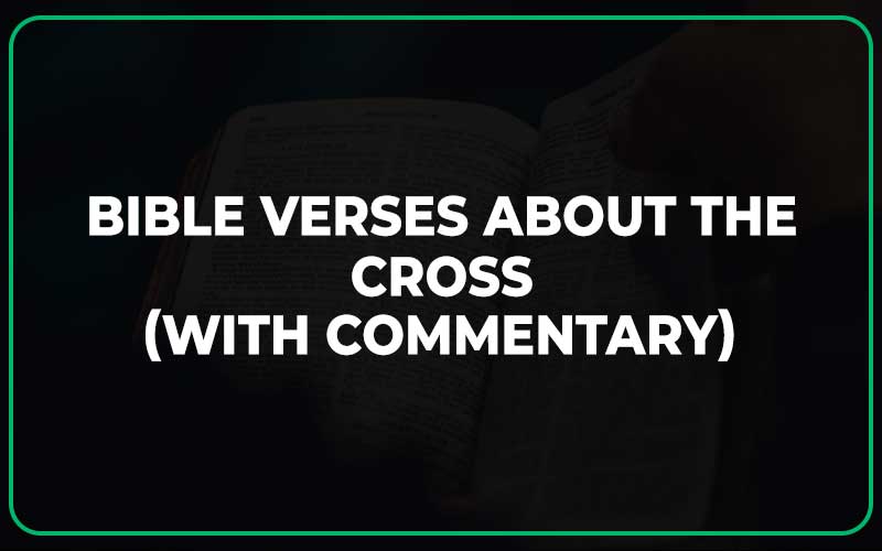 Bible Verses About The Cross