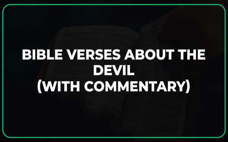 Bible Verses About The Devil