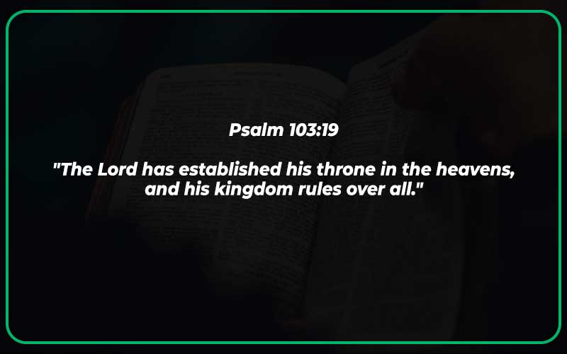 Psalm 103:19