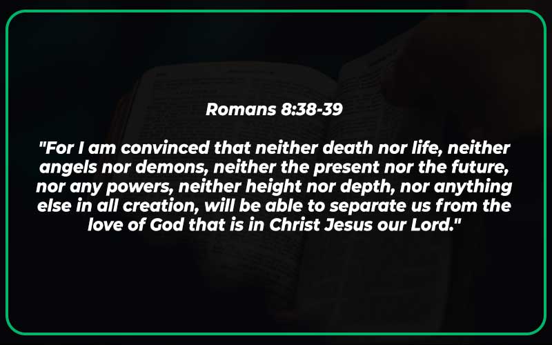 Romans 8:38-39