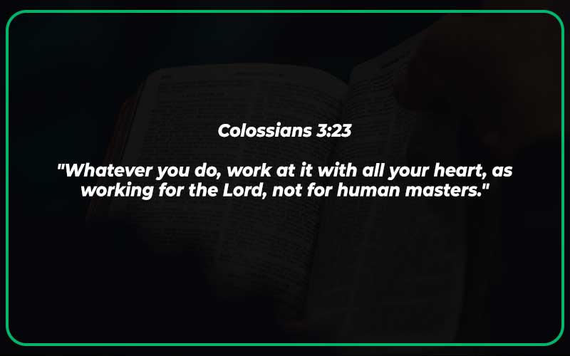 Bible Verses About Being Responsible