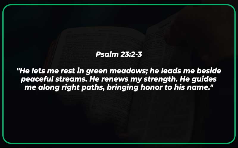 Bible Verses About Being Still