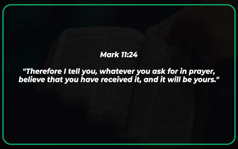 Mark 11:24