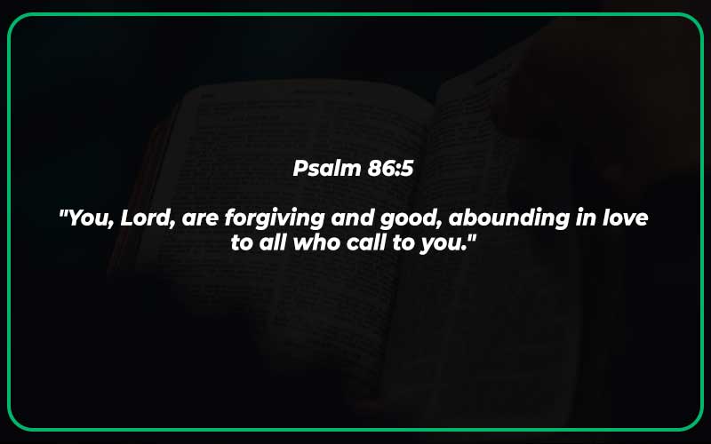 Psalm 86:5