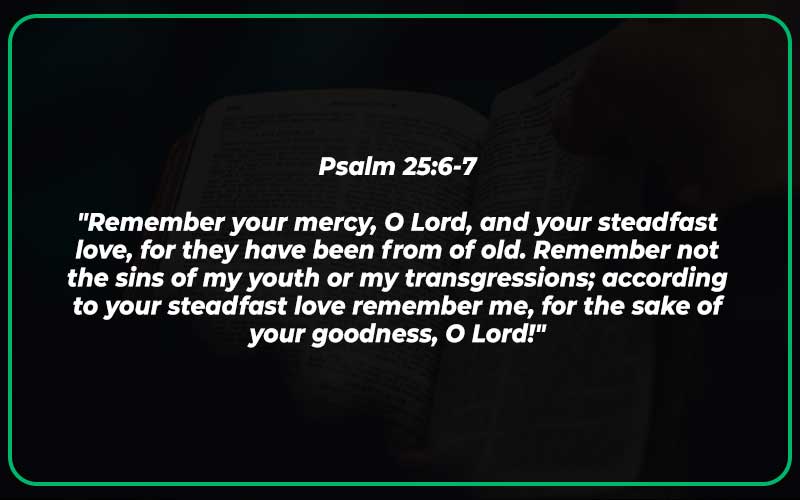 Bible Verses About God's Mercy