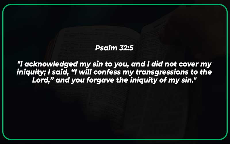 Psalm 32:5