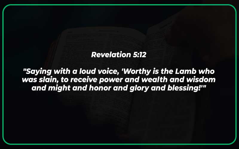 Revelation 5:12