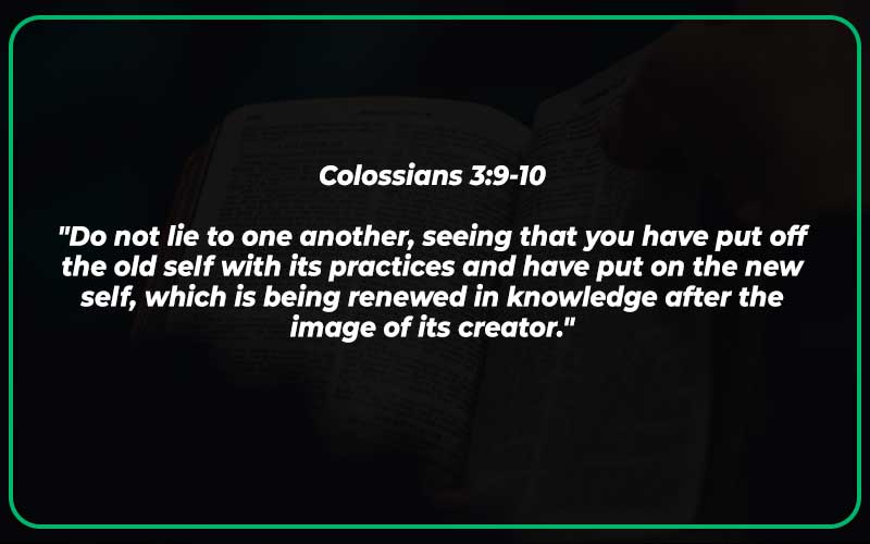 Bible Verses About Lies And Deceit