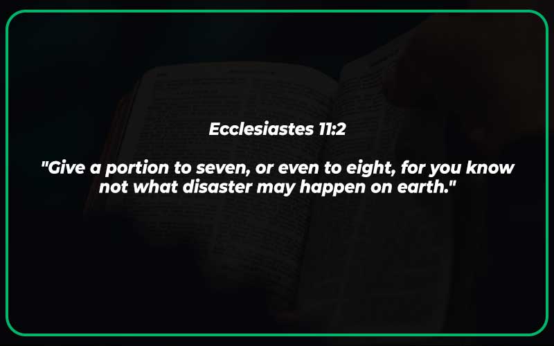 Ecclesiastes 11:2