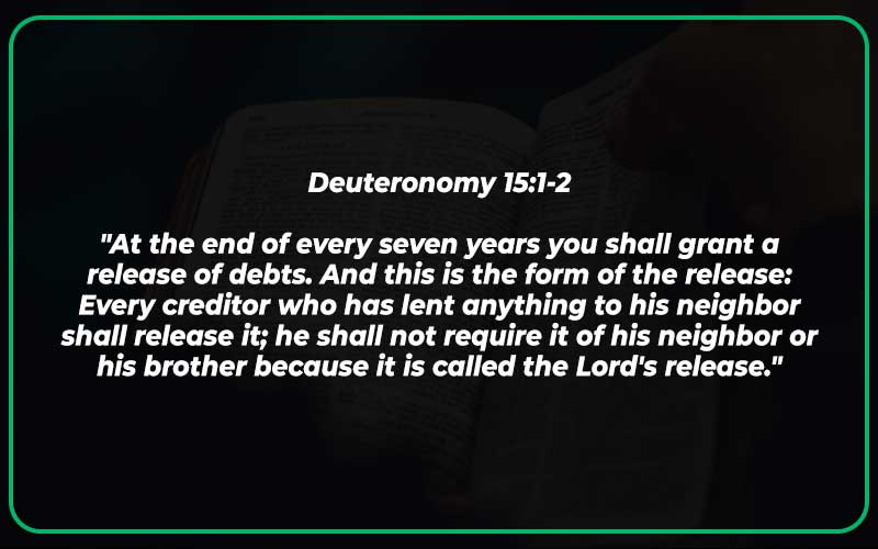 Deuteronomy 15:1-2