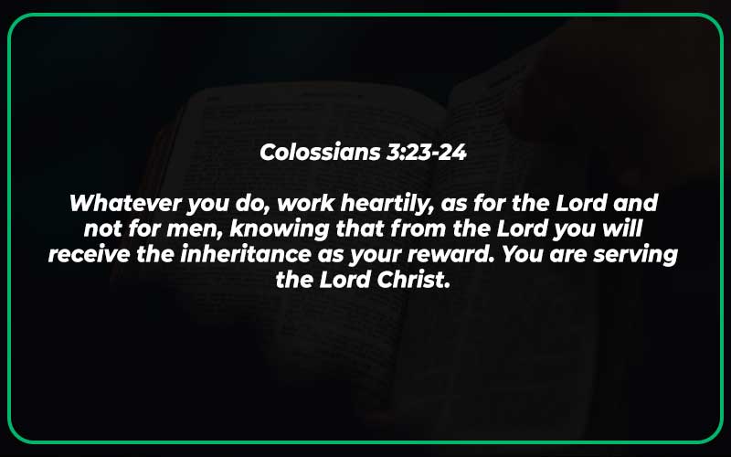 Bible Verses About Success