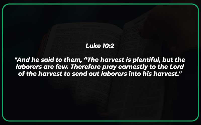 Luke 10:2