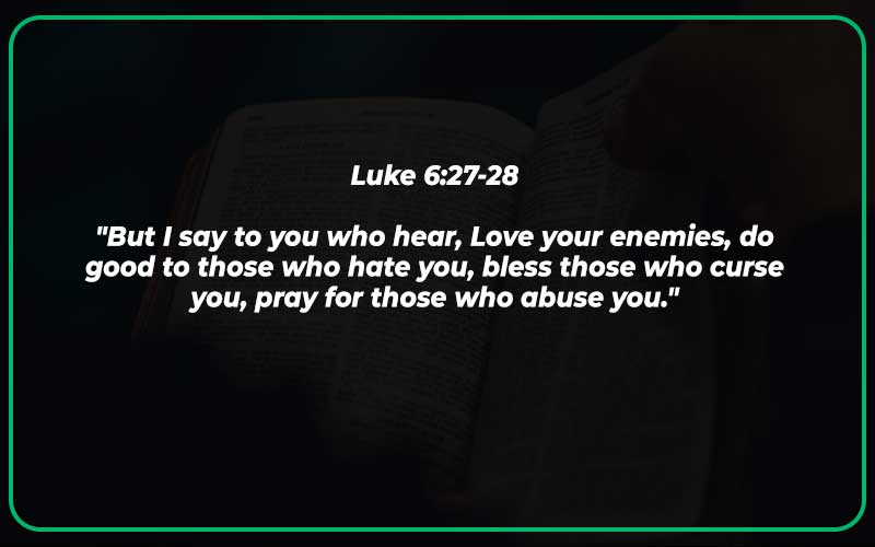 Bible Verses about Wishing Bad to People