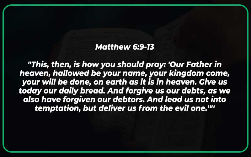 Matthew 6:9-13