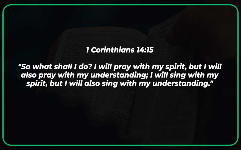 1 Corinthians 14:15