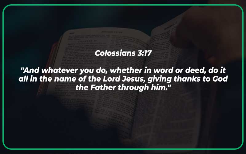 Colossians 3:17