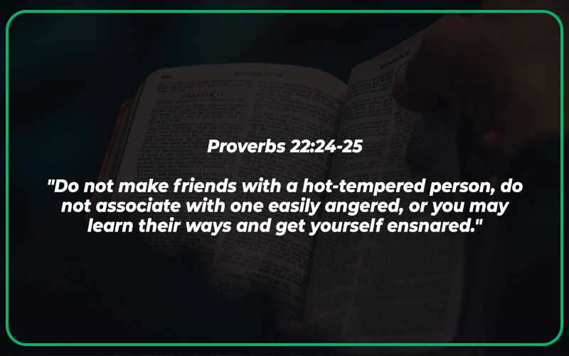 Bible Verses About Controlling Anger