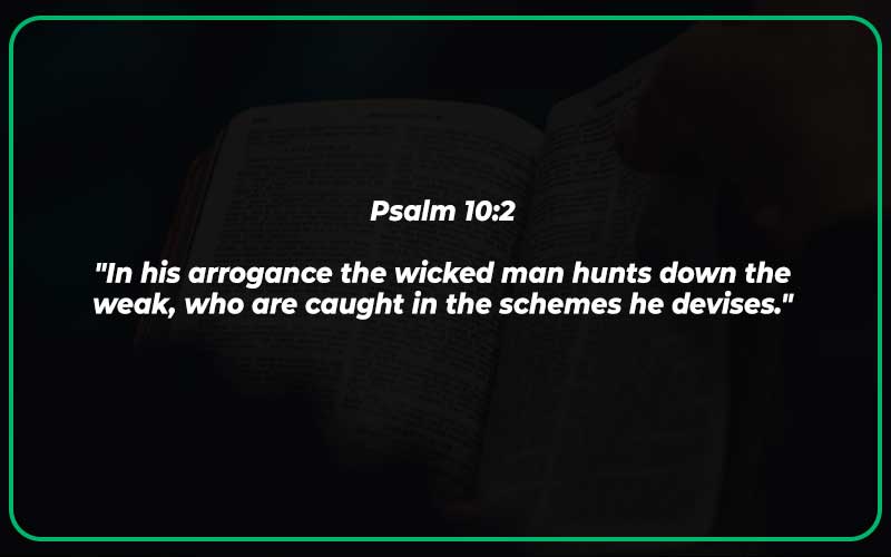Psalm 10:2