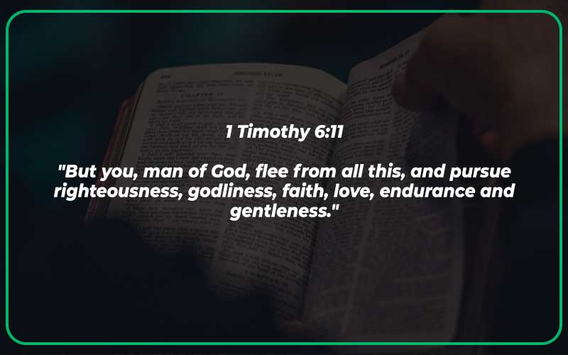1 Timothy 6:11