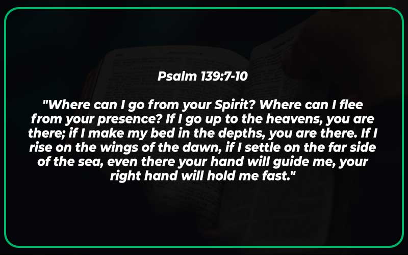 Psalm 139:7-10