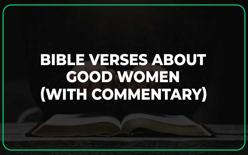 Bible Verses About Good Women