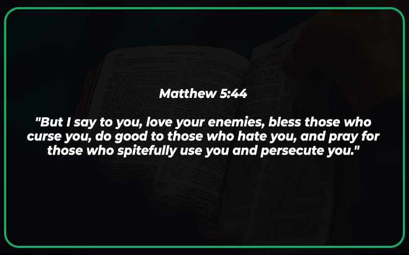 Matthew 5:44
