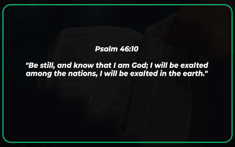 Psalm 46:10