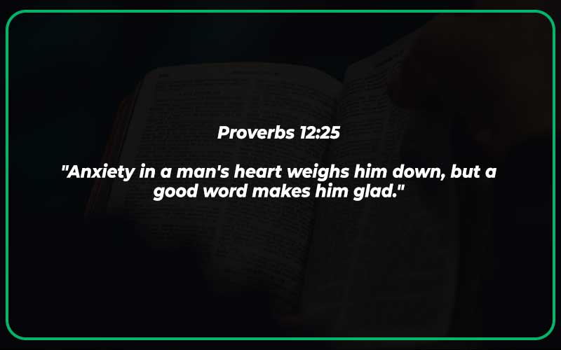 Proverbs 12:25