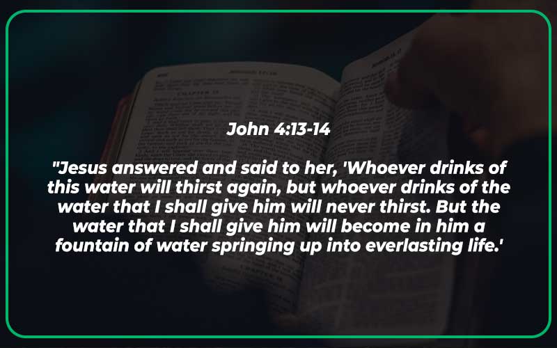 Bible Verses About Water