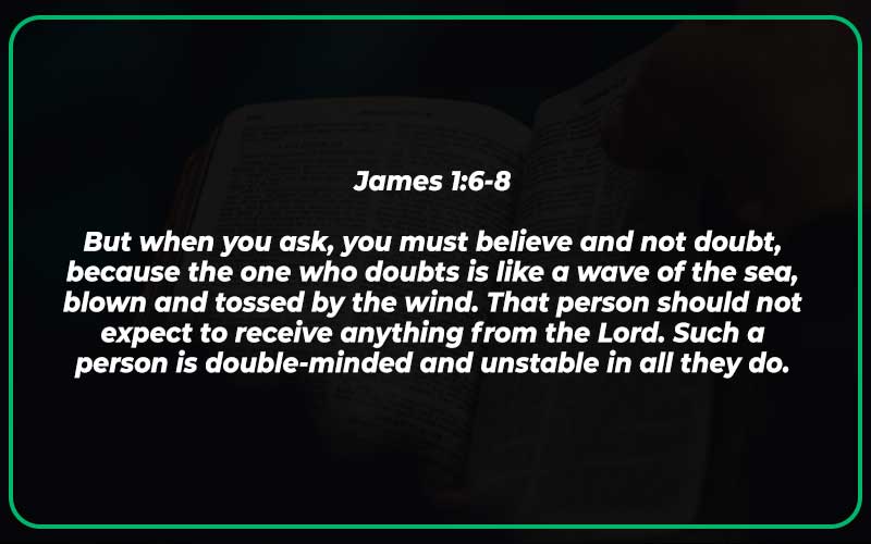 Bible Verses about Tossed to and Fro