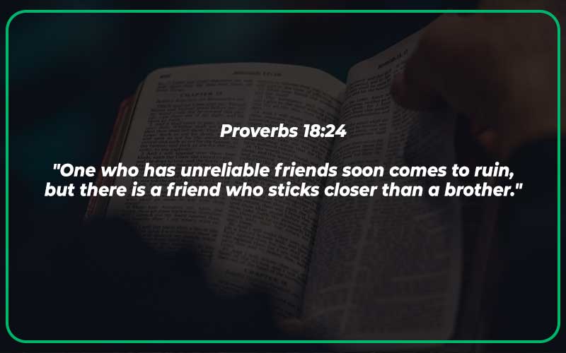 Bible Verses About Bad Friends